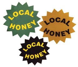 Local Honey Labels 1" 500 Rol Local Honey Labels 1" 500 Rol