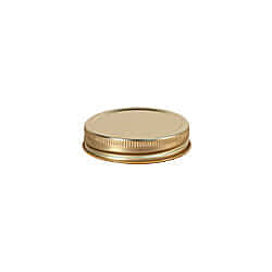 70mm Gold Metal Cap w/Liner