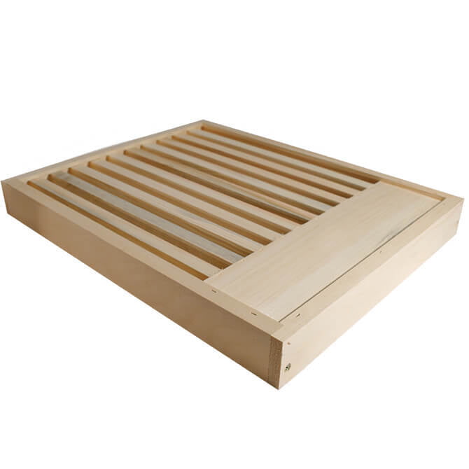 10 Frame Vertical Slatted Rack